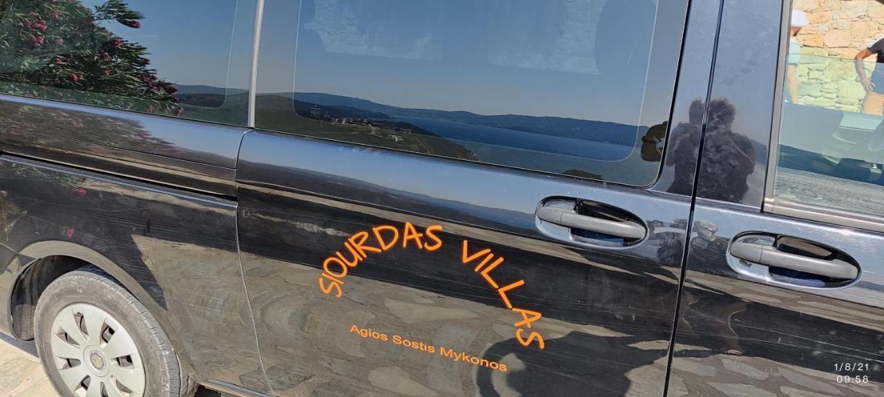 Siourdas Mykonos Villas Agios Sostis  Екстериор снимка
